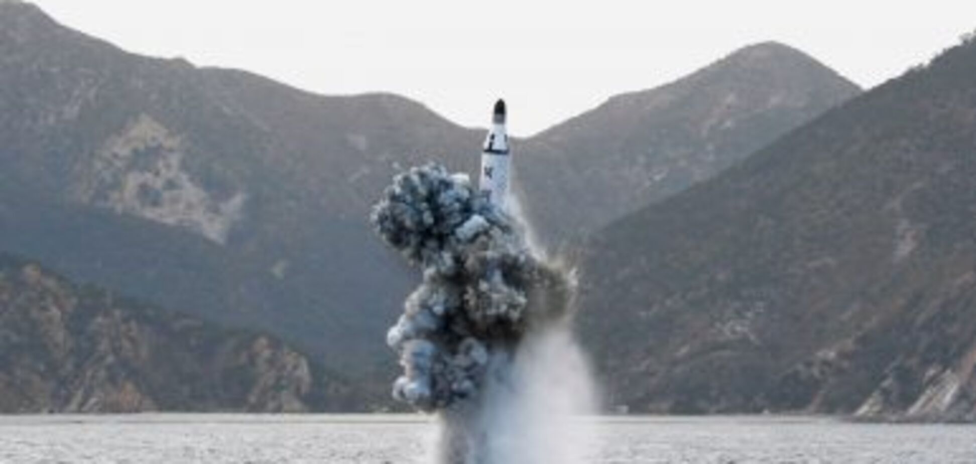 Запуск ракеты КНДР