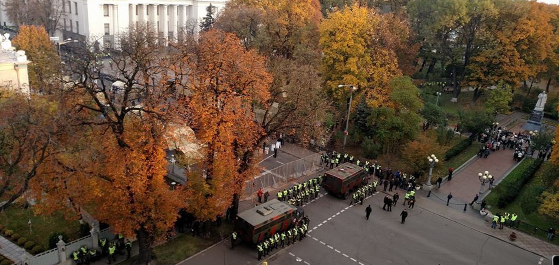 Протесты под Радой: МВД выдвинуло жесткое требование митингующим