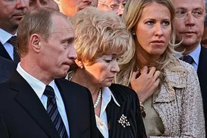 Ксения Собчак и Владимир Путин