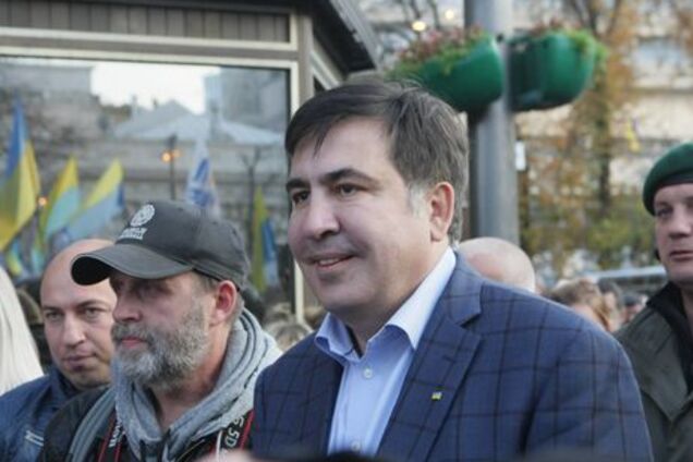 Концерт Саакашвілі під Верховною Радою