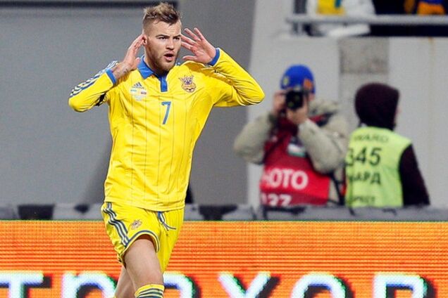 Ярмоленко сборная Украины