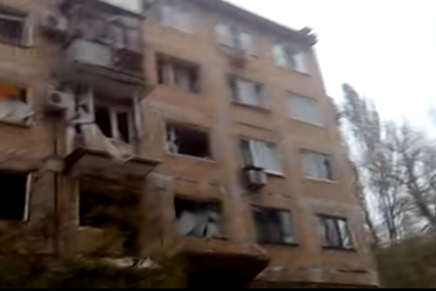 Взрыв в Донецке