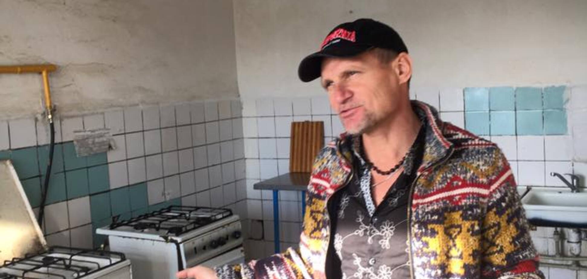 Олег Скрипка в общежитии КПИ