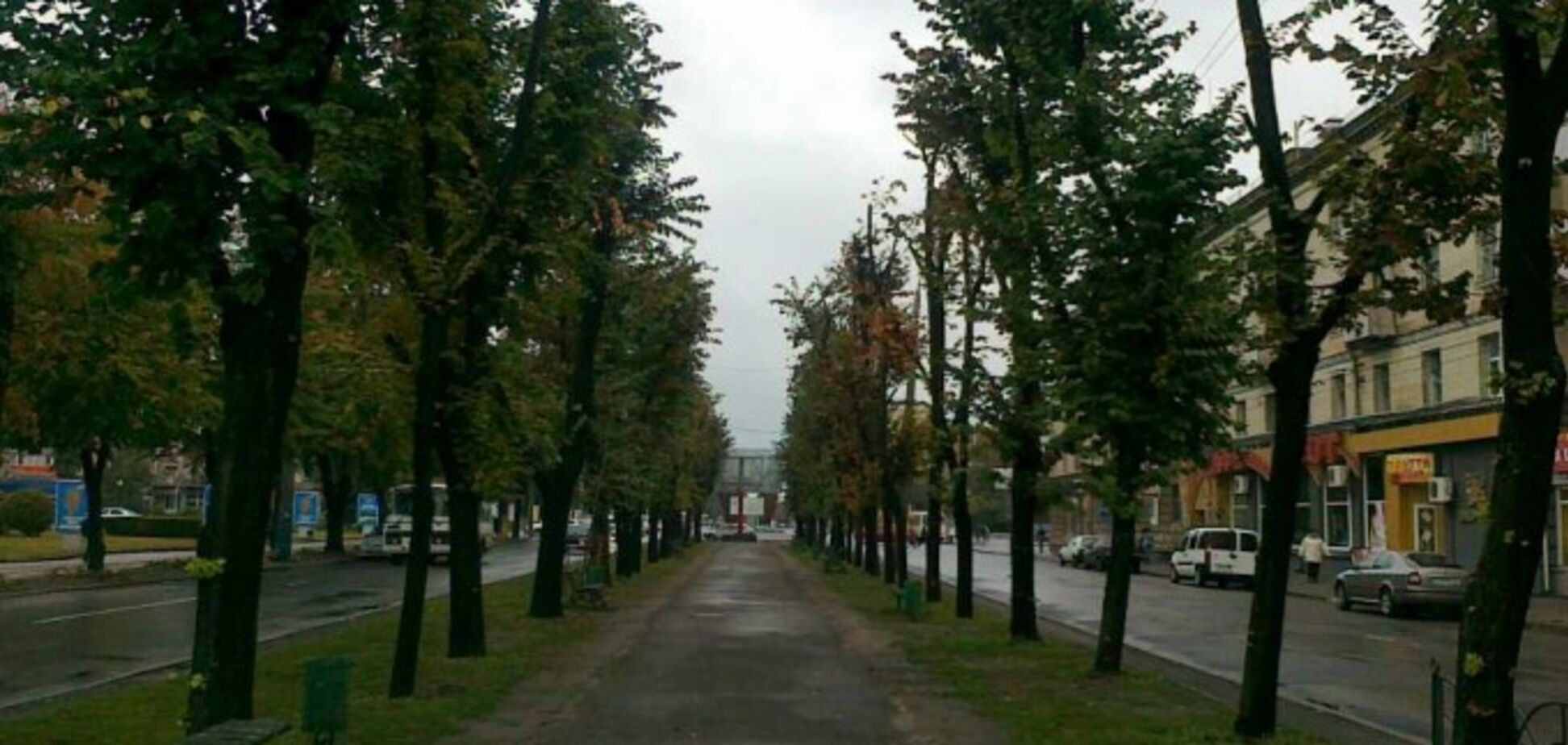 Бульвар Шевченко в Черкассах