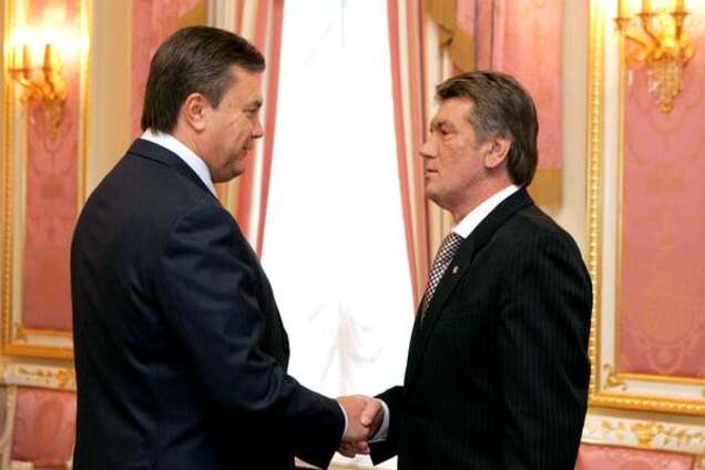 Виктор Ющенко и Виктор Янукович