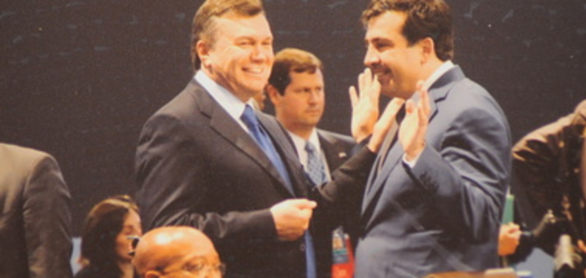 Янукович і Саакашвілі