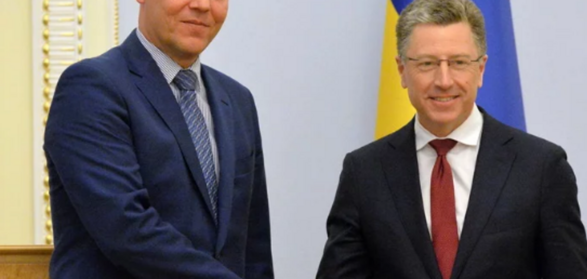 Андрей Парубий и Курт Волкер