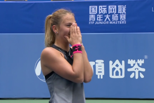 Юна українська тенісистка виграла Підсумковий 'Мастерс'