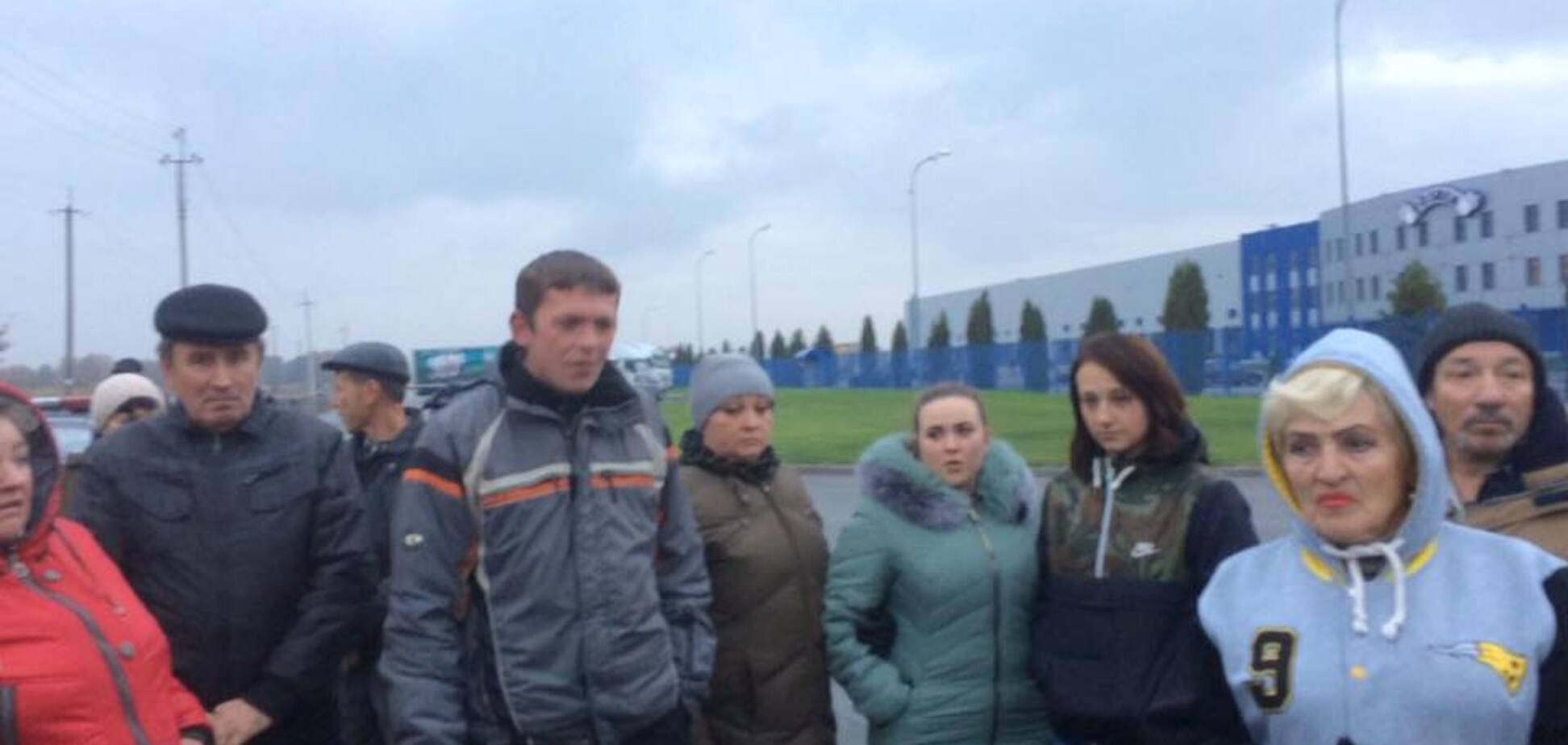 Блокада ROSHEN у города Яготин