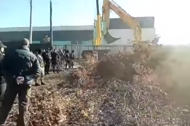 'Это строители': полиция объяснила захват территории воинской части в Одессе