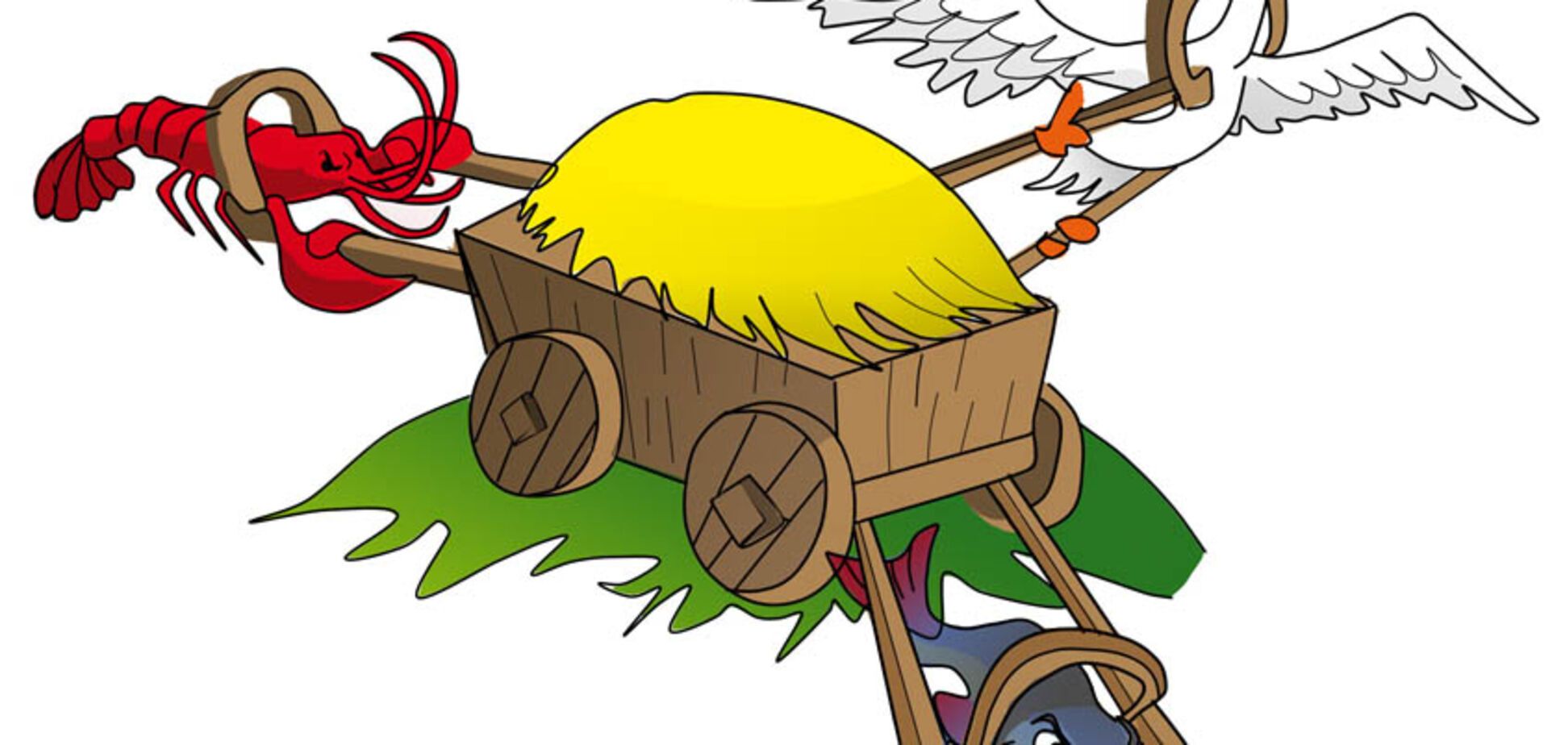 Лебідь, щука і рак