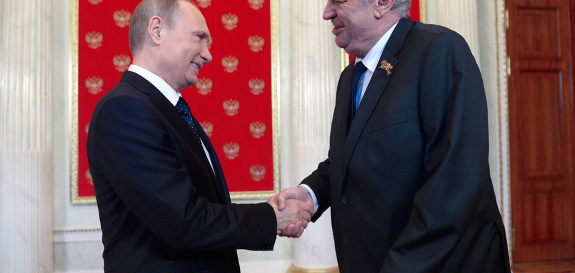Путин и Земан