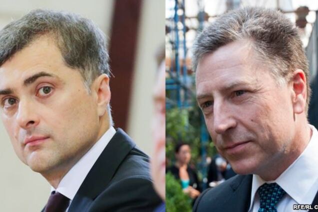 Курт Волкер и Владислав Сурков