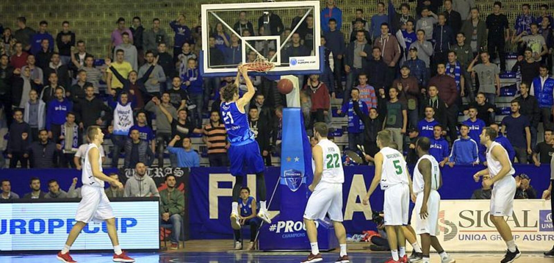 Віце-чемпіон України зазнав четвертої поразки в Кубку Європи ФІБА