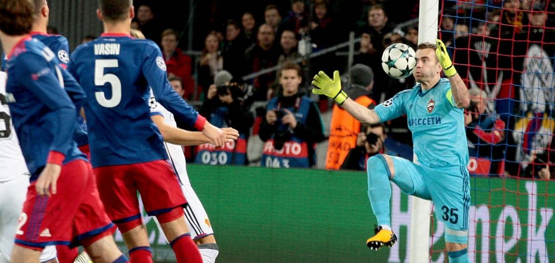 Базель – ЦСКА: онлайн-трансляция матча Лиги чемпионов