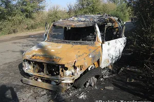 На Харківщині з гранатомета розстріляли авто: стали відомі подробиці
