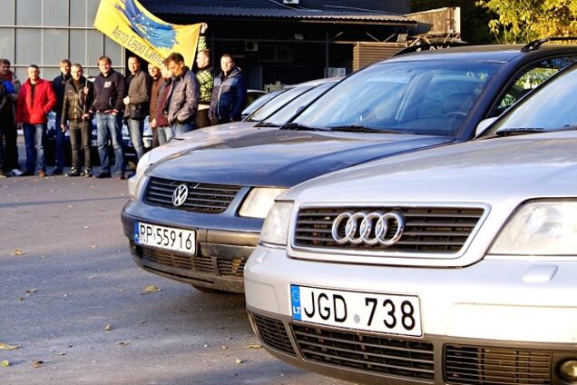 авто на иностранных номерах