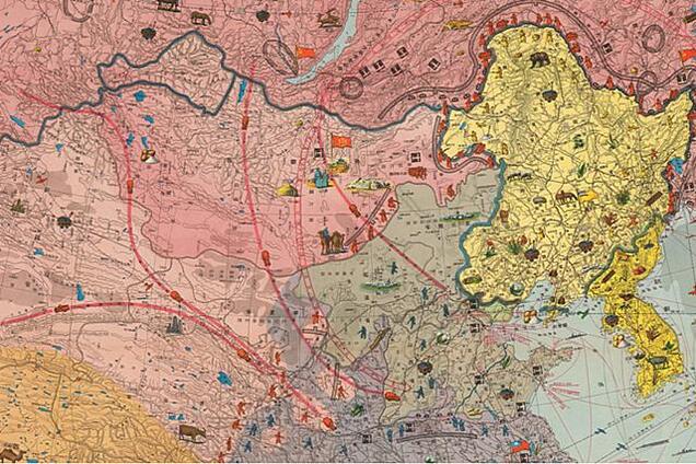 Китай тут цілком роздроблений