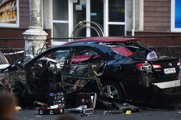 Вибух машини в Києві