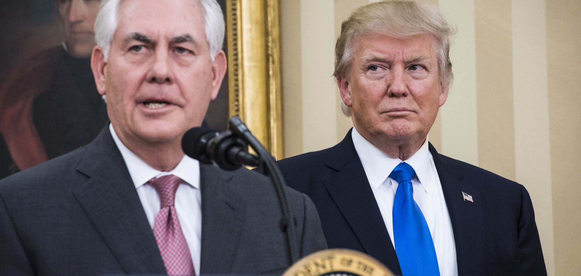 Отношения достигли дна: в США рассказали о серьезном конфликте Трампа и Тиллерсона