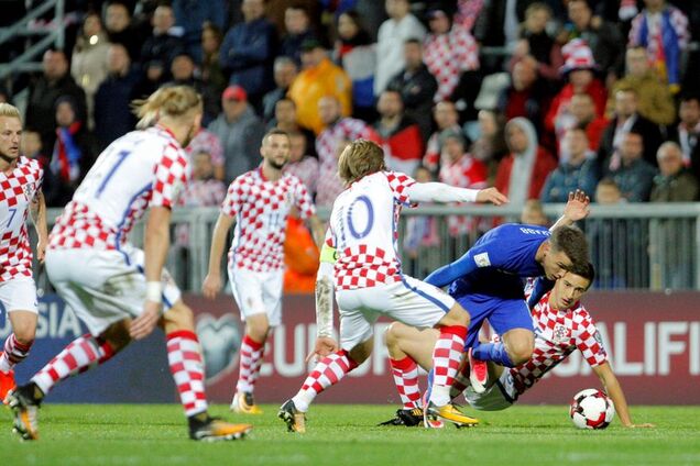 'Край пропасти'. В Хорватии истерия перед 'актом самоубийства' в матче со сборной Украины