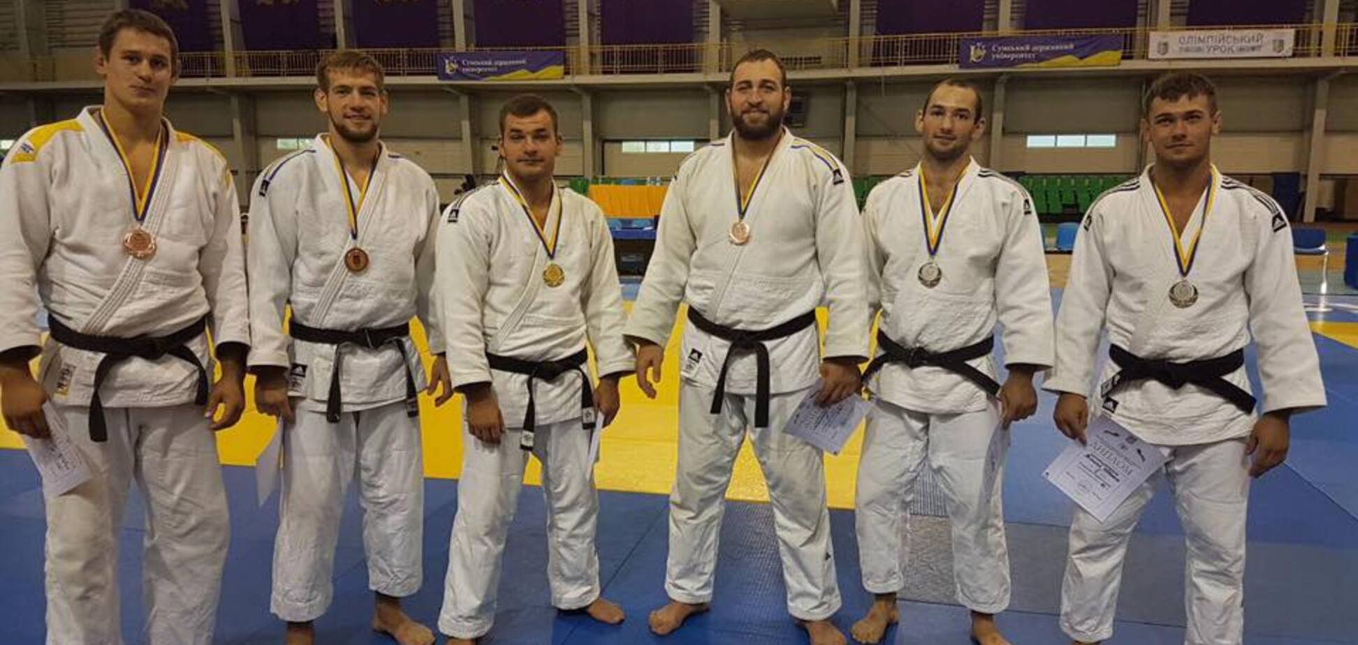 Запорожские дзюдоисты завоевали серебро на чемпионате Украины