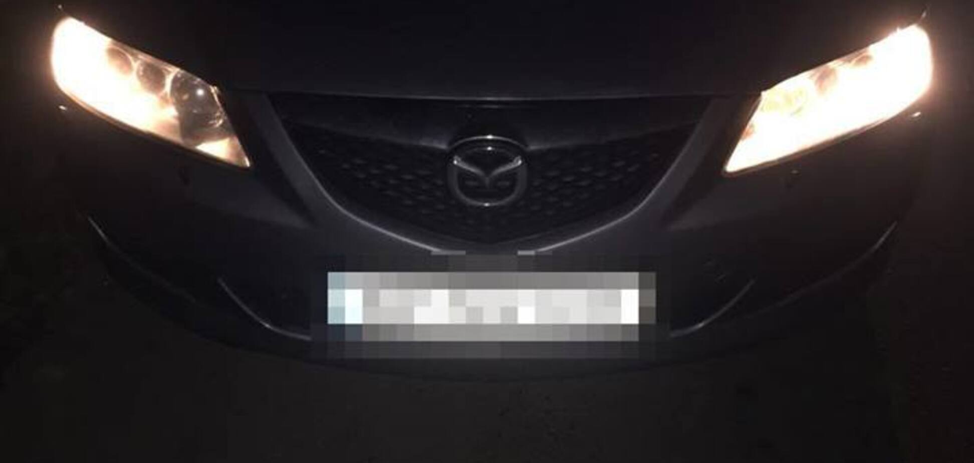 В Запорожье автомобиль Mazda угнали через день после покупки