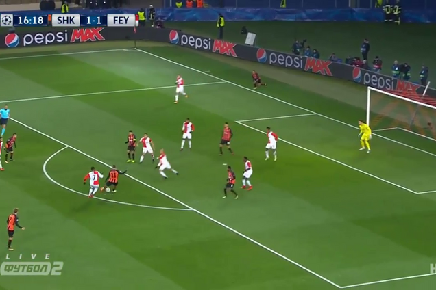 Новачок збірної України забив фантастичний дебютний гол у Лізі чемпіонів