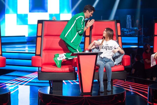 Время и Стекло на проекте Голос Діти