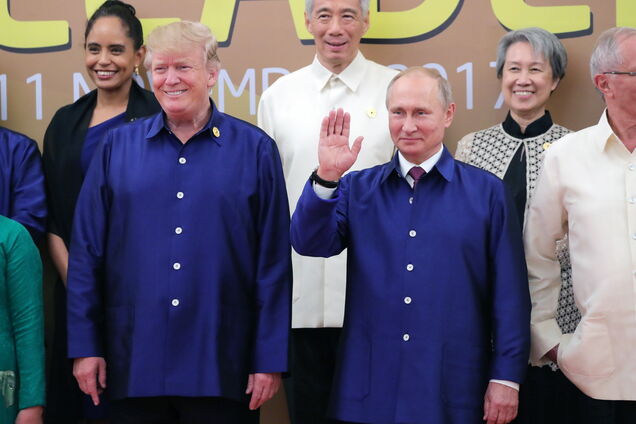 Владимир Путин, Дональд Трамп