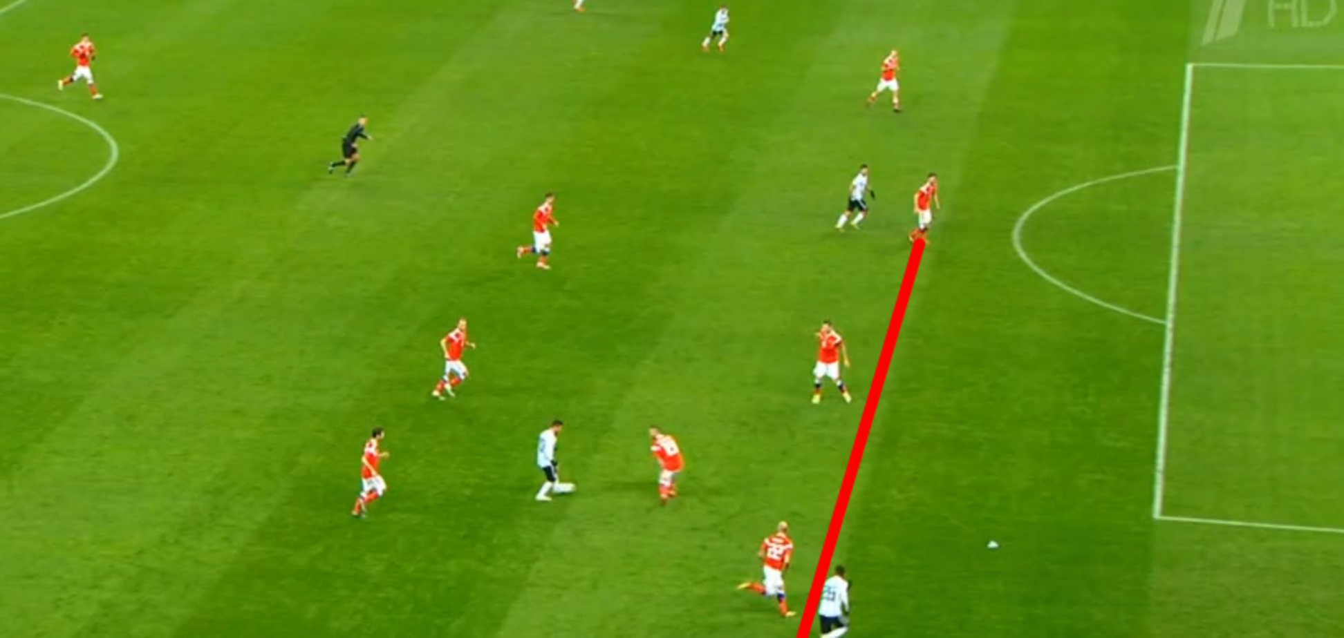 Сборная Аргентины со скандалом обыграла Россию в Москве