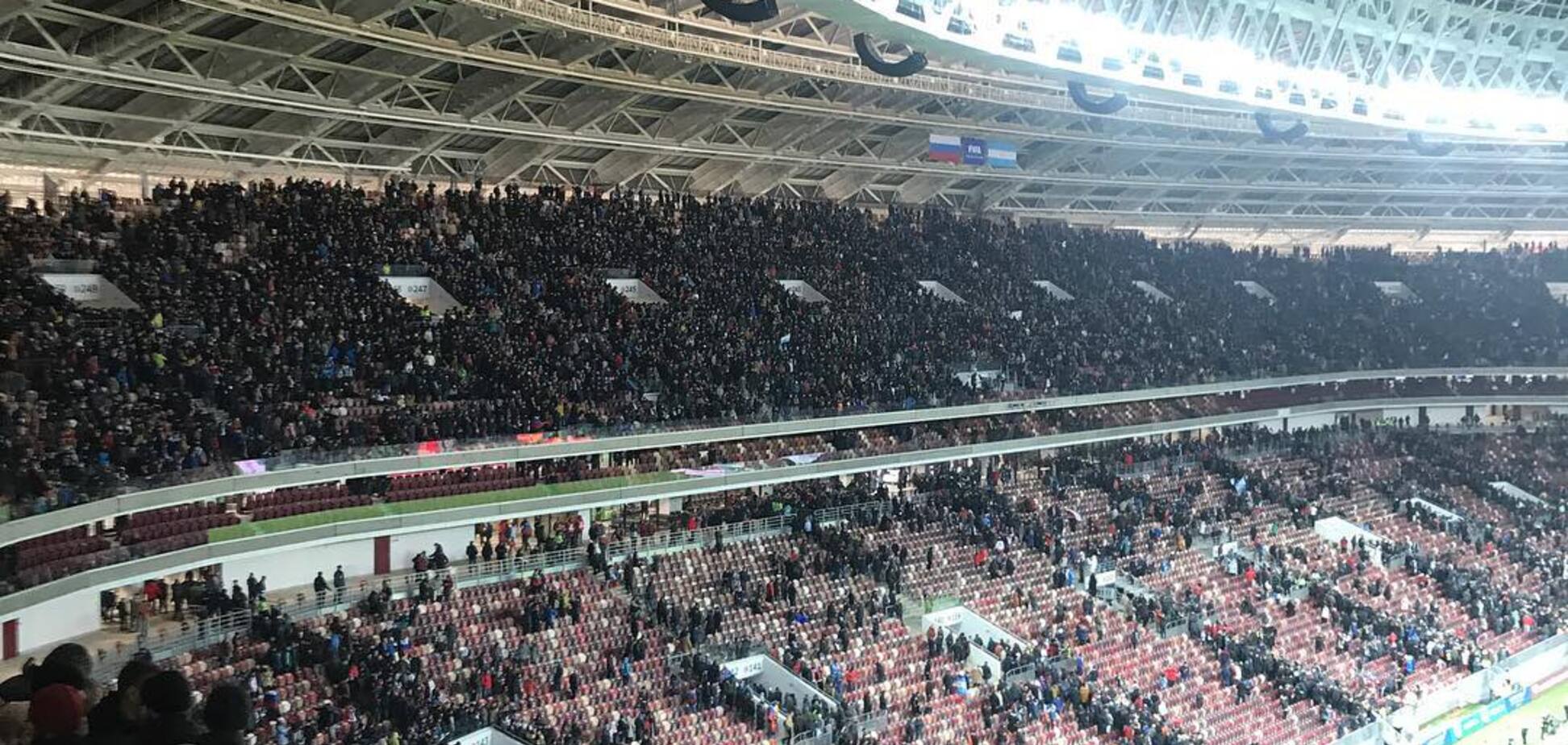 'Стыд и срам'. Матч Россия - Аргентина завершился адским кошмаром для болельщиков