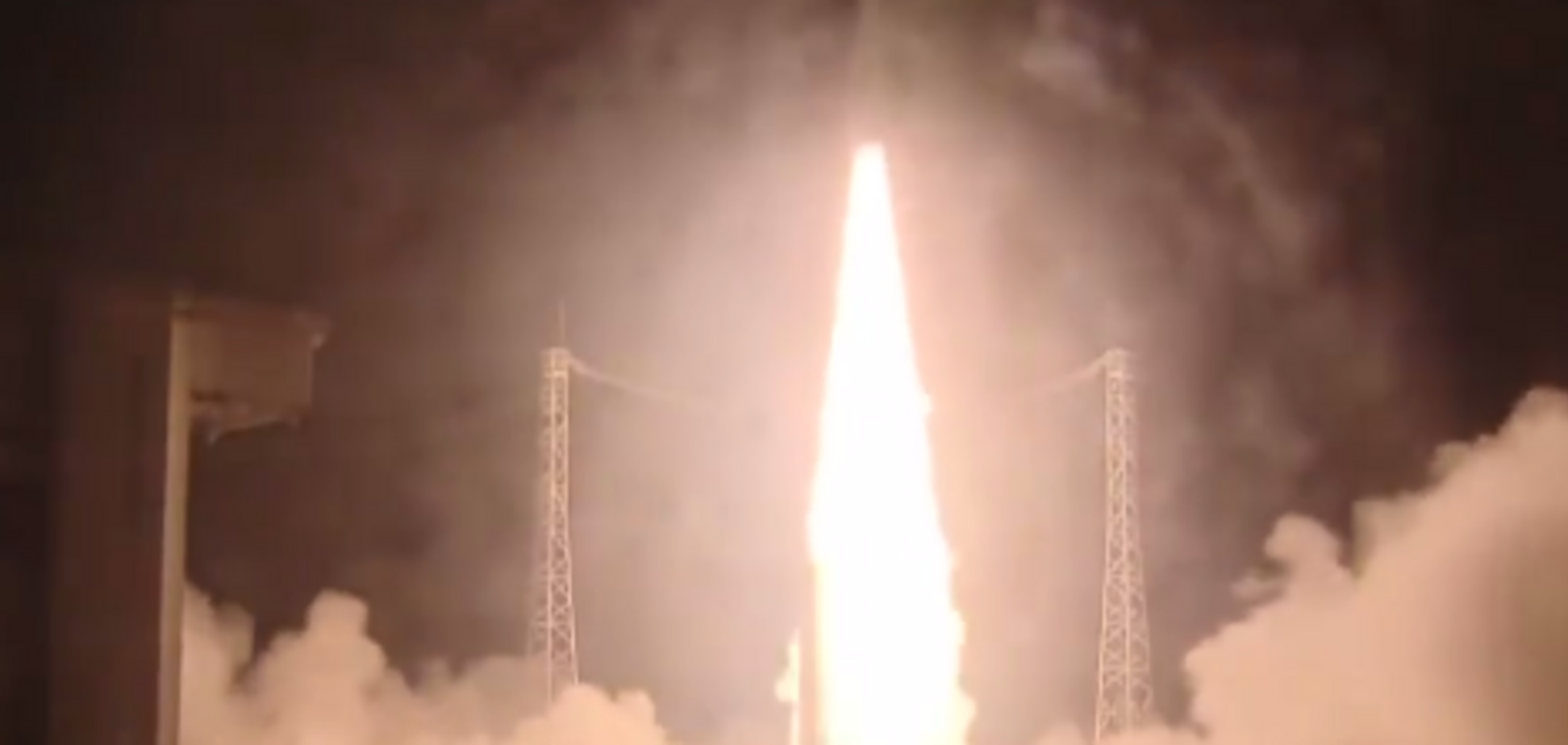 Запуск ракети з українським двигуном