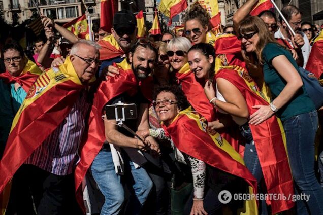 Митинг в Каталонии