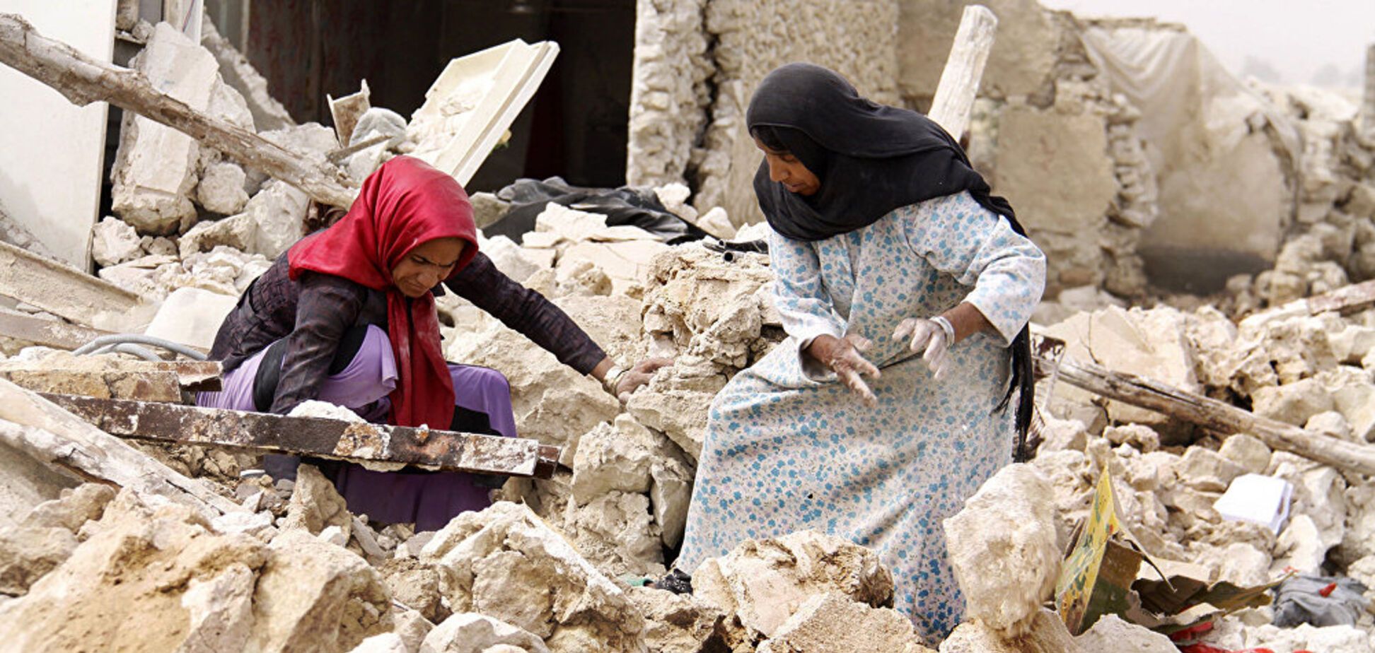 Землетрясение в Иране