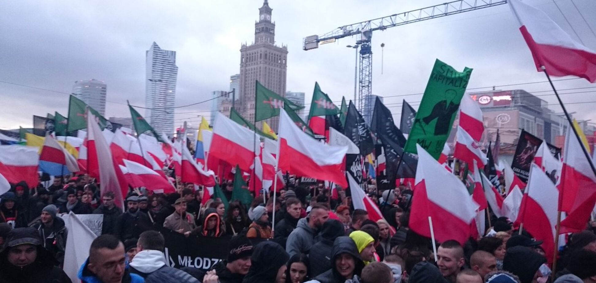 Марш Независимости в Польше