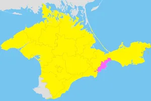 Крым карта
