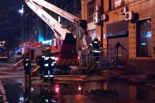 Пожар, Киев