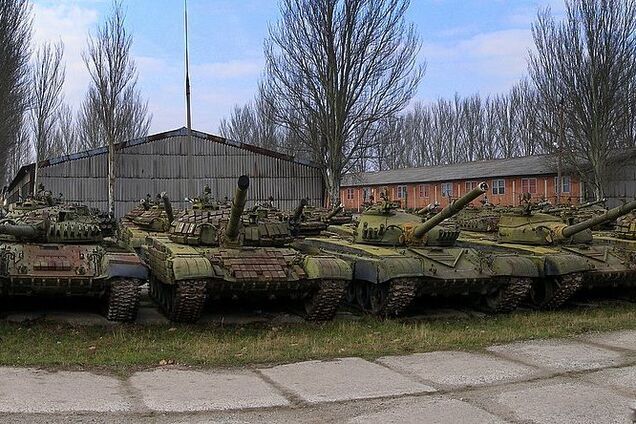 Российские Танки на Донбассе