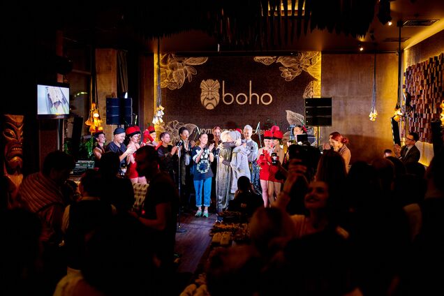 Экспромт Лаймы Вайкуле и FREEDOM JAZZ на afteparty 15-летия FREEDOM BALLET