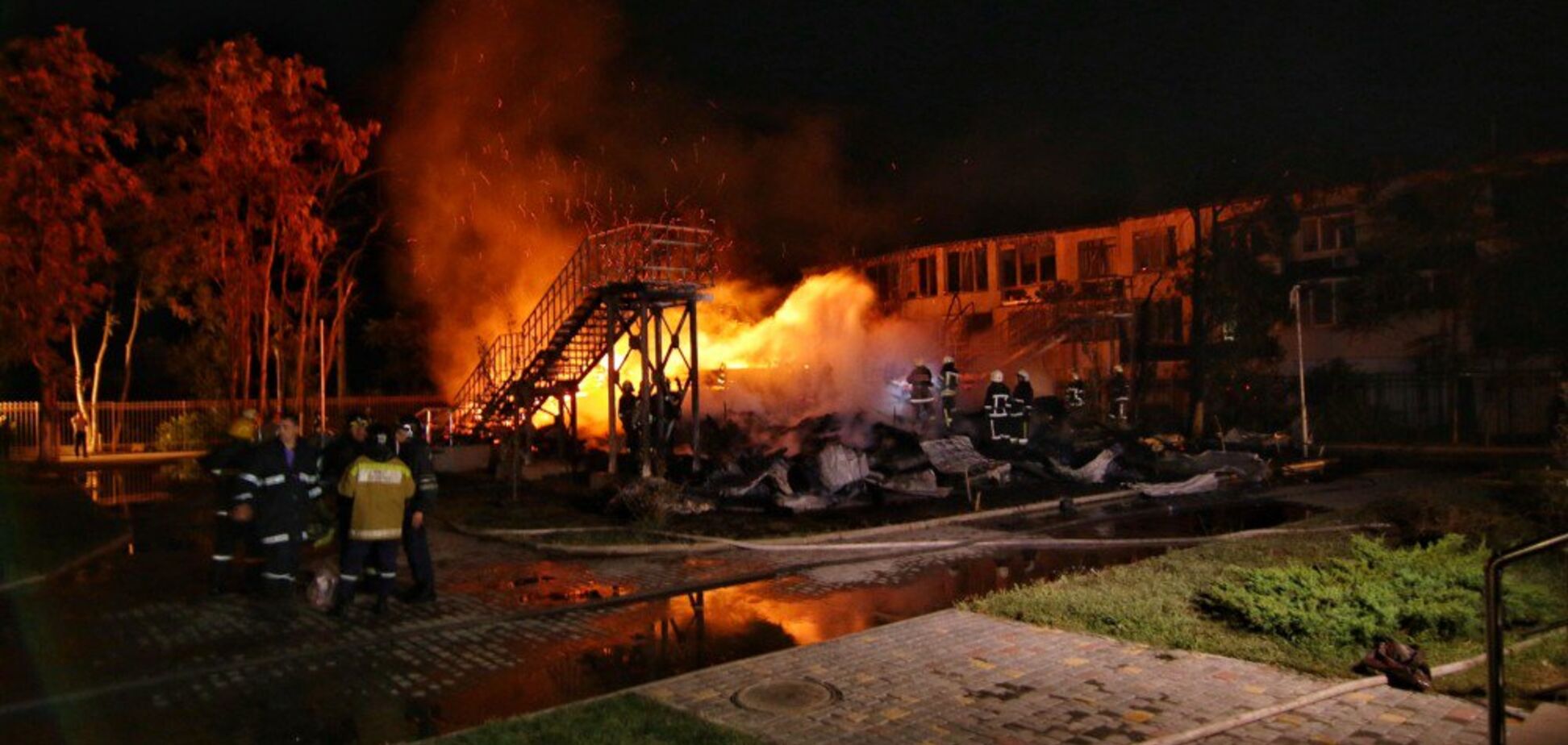 Официально: стала известна причина пожара в одесском лагере 'Виктория'