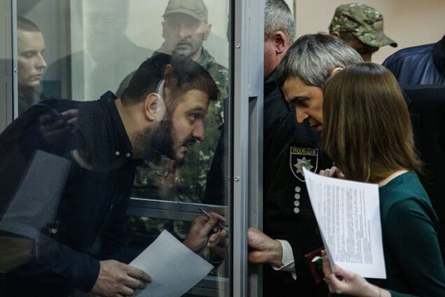 Был даже Яценюк: сына Авакова засекли в МВД сразу после освобождения