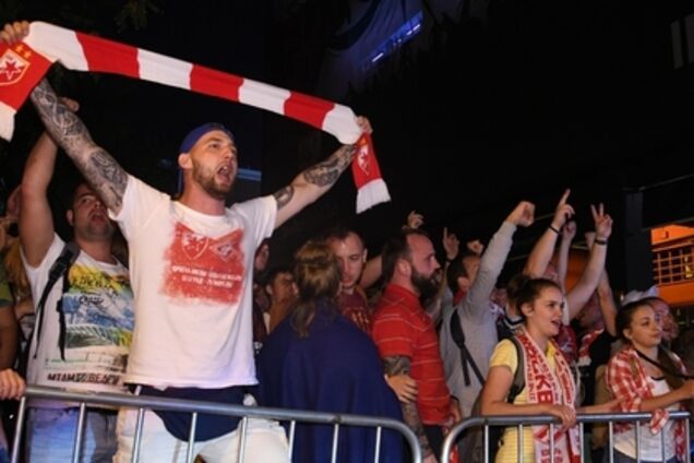 Болельщики Спартака Севилья