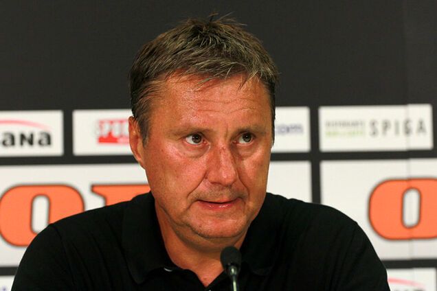 'В горизонтальном положении'. Хацкевич повеселил журналистов после матча с 'Янг Бойз'