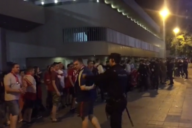 Вболівальники Спартака Севілья