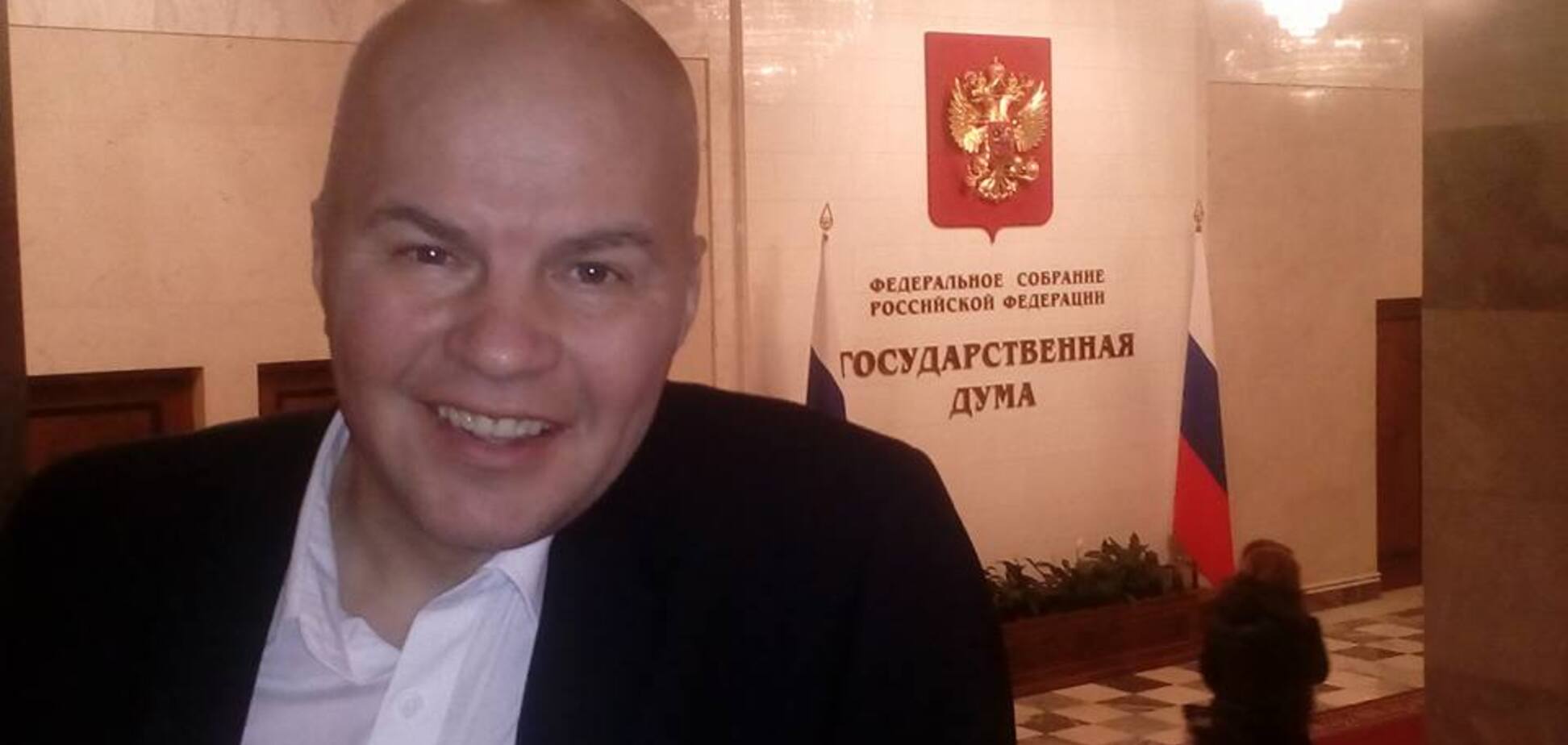 Украинская звезда КремльТВ встретилась с ненавидящим Украину депутатом Госдумы