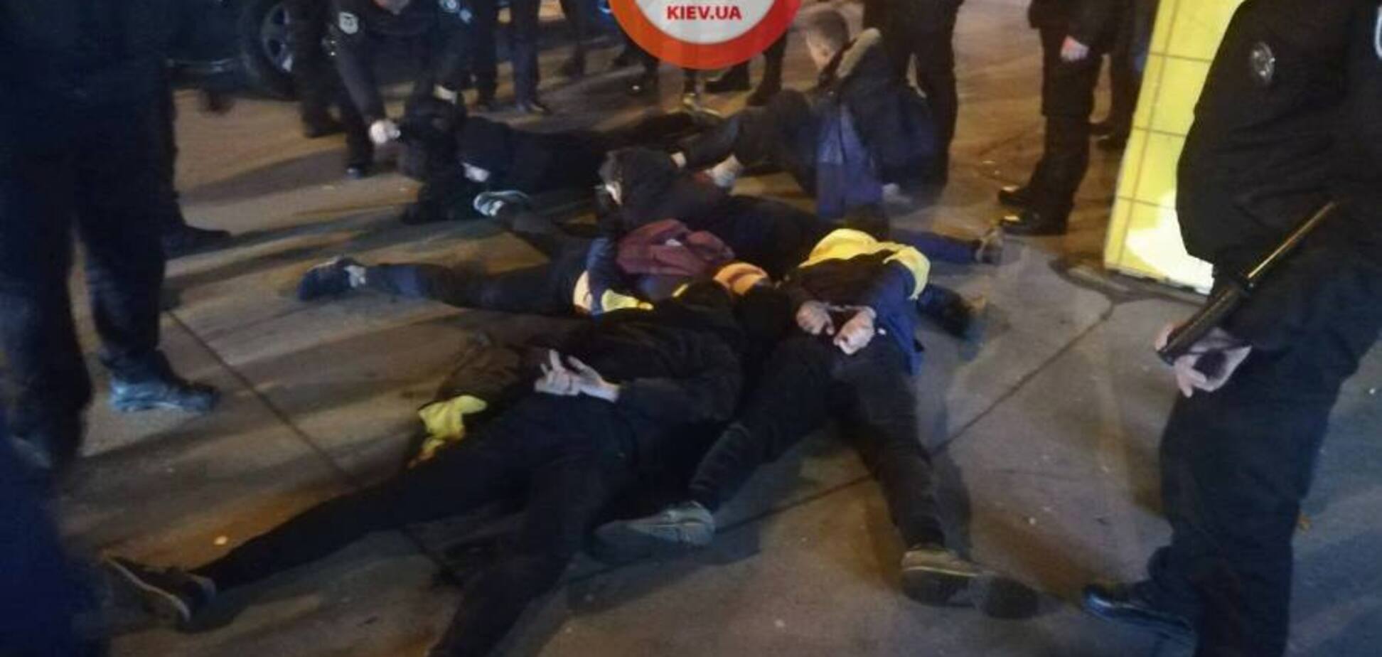 Беспорядки в Киеве, полиция, стычки