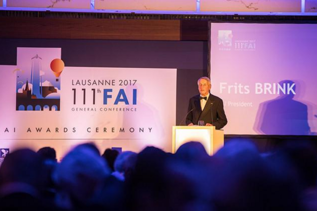 Макс Поляков стал Почетным Кавалером ФАИ