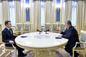 Встреча Порошенко и Трубы