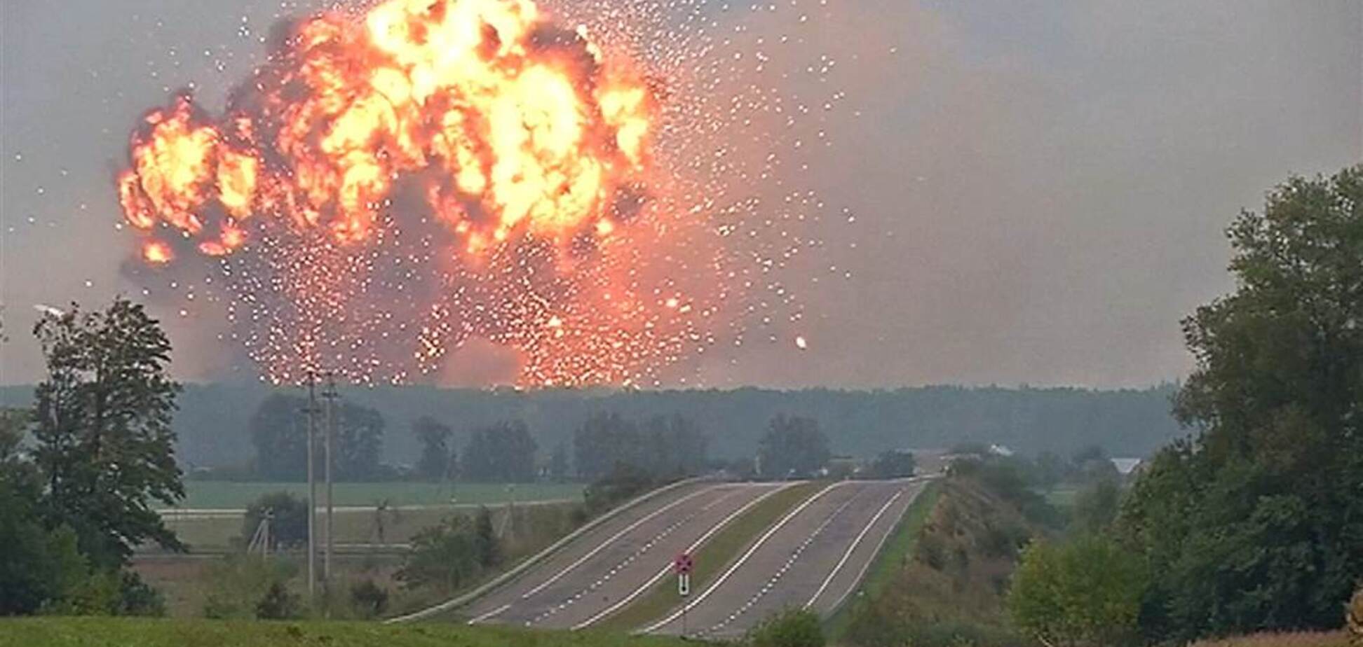 Пожежа в Калинівці